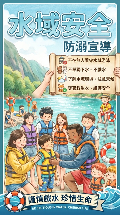 水域安全宣導