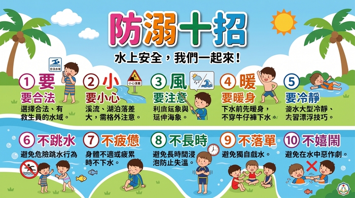 防溺十招