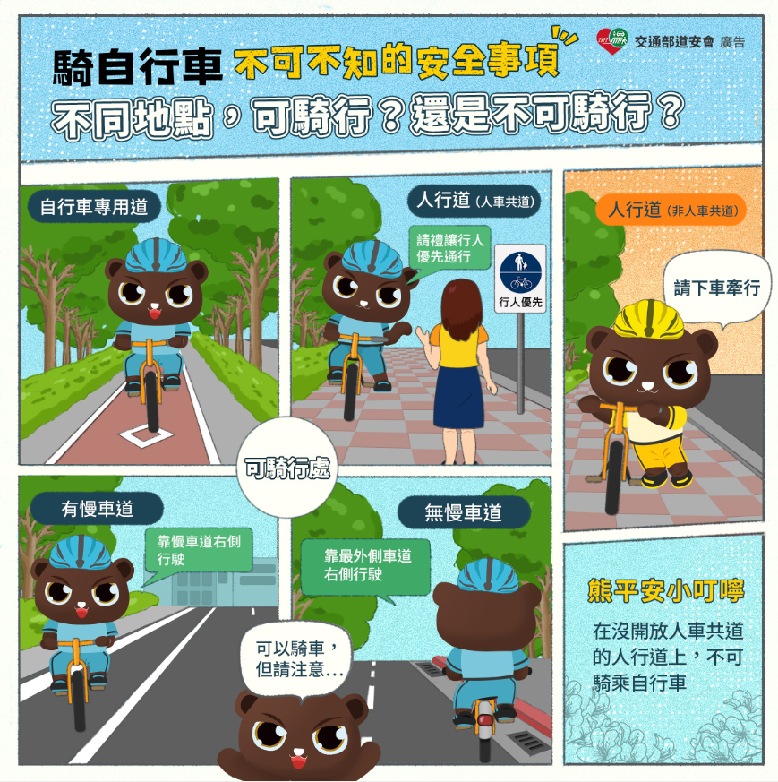 自行車騎行規定