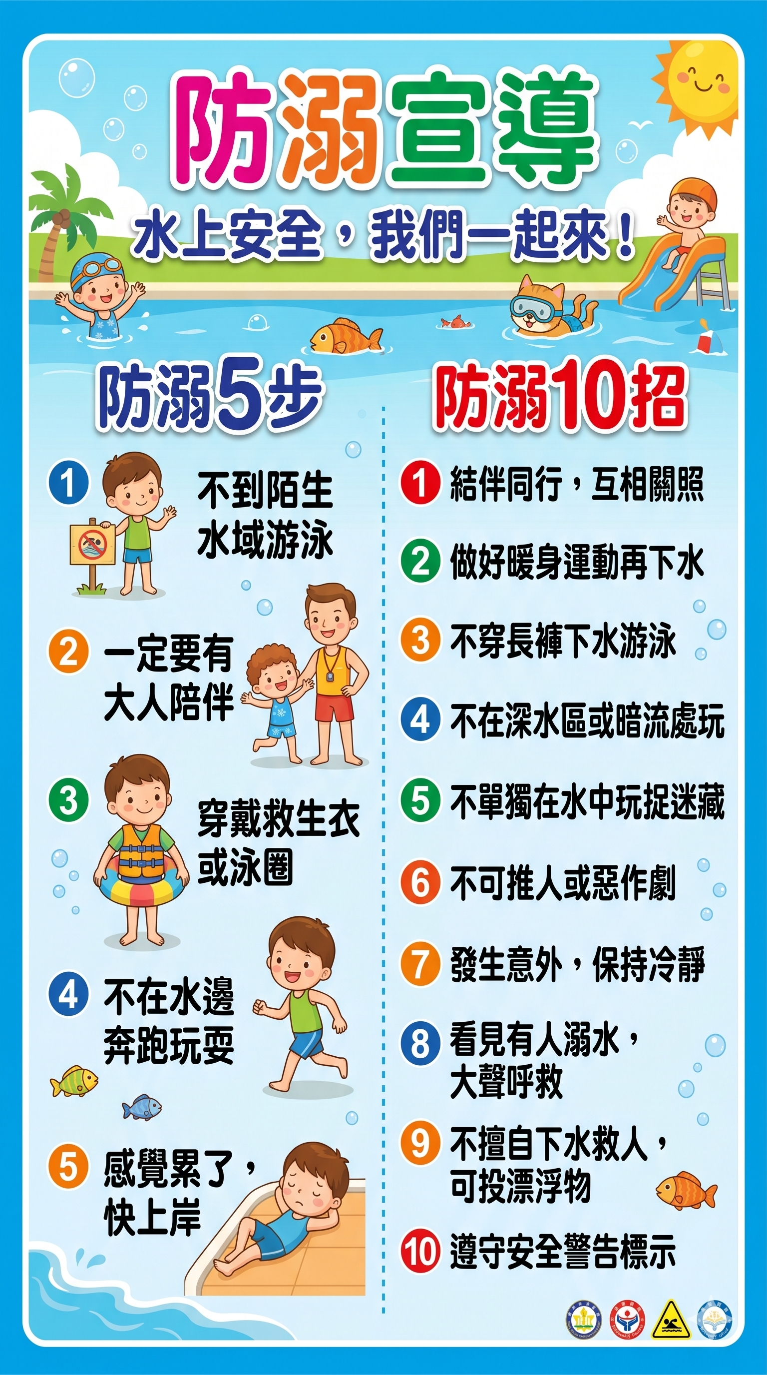 防溺宣導